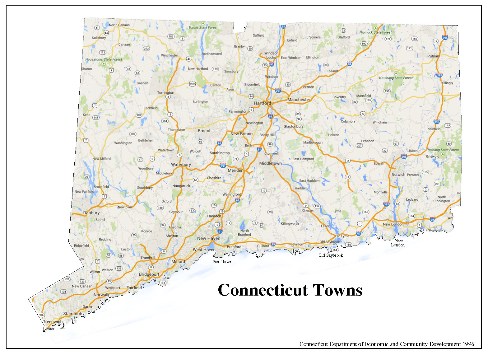 connecticut cities